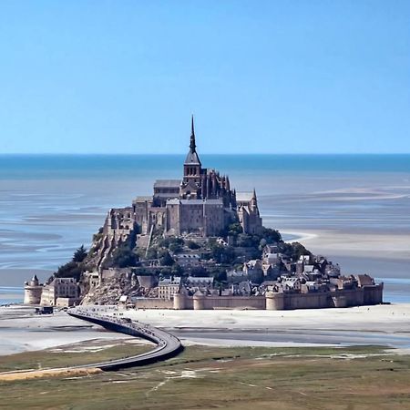 Vue Exceptionnelle Sur Le Mont Saint Michel Vila Huisnes-sur-Mer Exterior foto