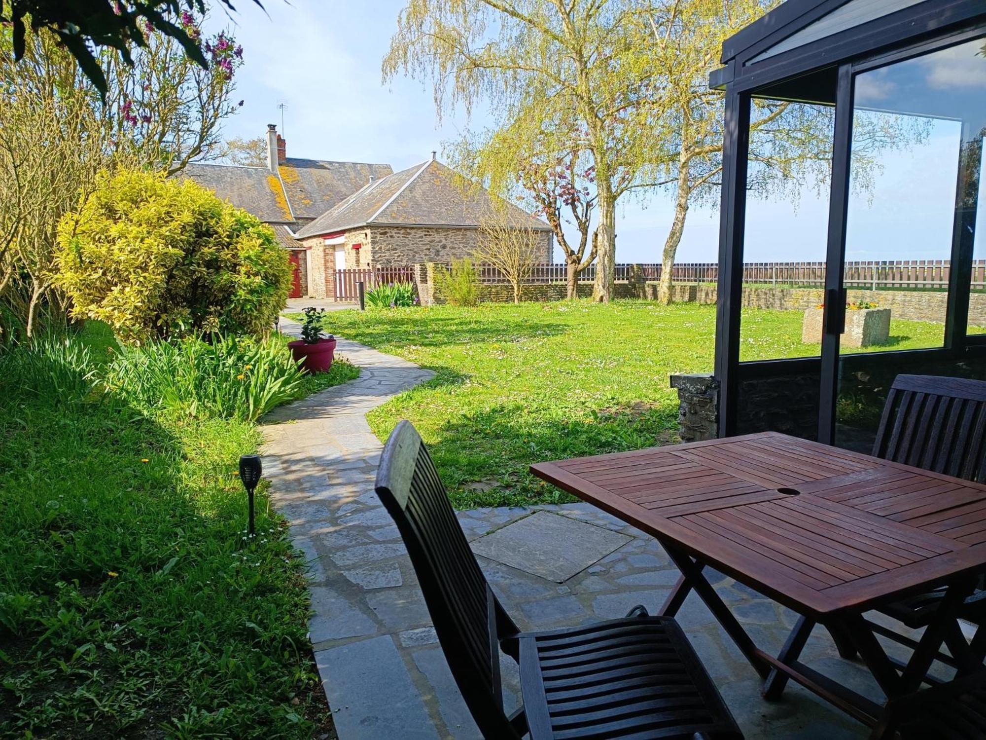 Vue Exceptionnelle Sur Le Mont Saint Michel Vila Huisnes-sur-Mer Exterior foto