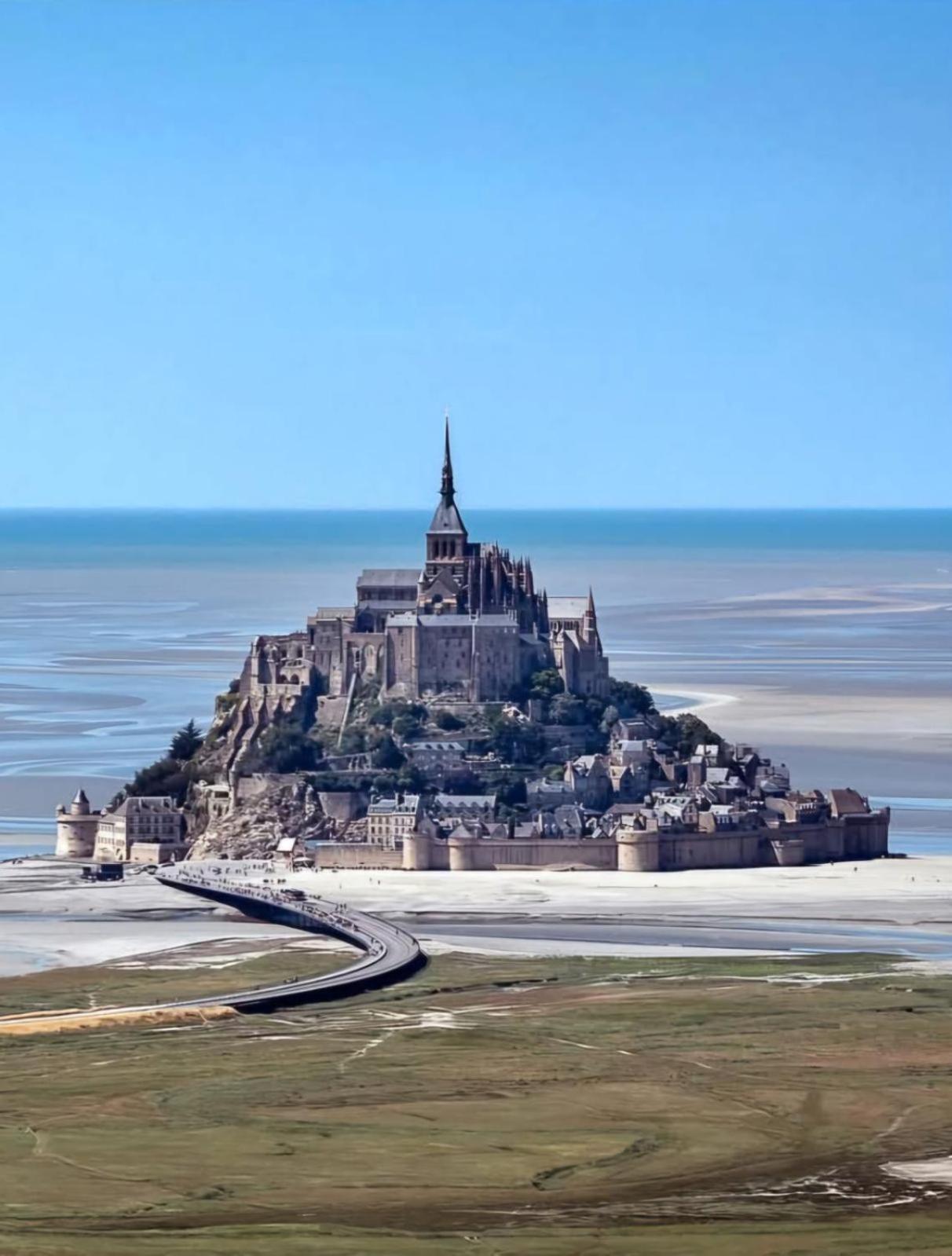 Vue Exceptionnelle Sur Le Mont Saint Michel Vila Huisnes-sur-Mer Exterior foto